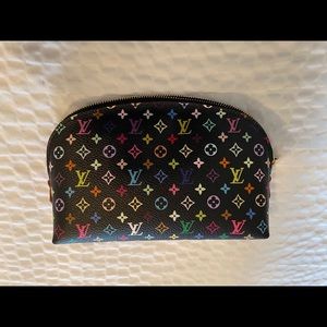 louis vuitton multicolor cosmetic pouch